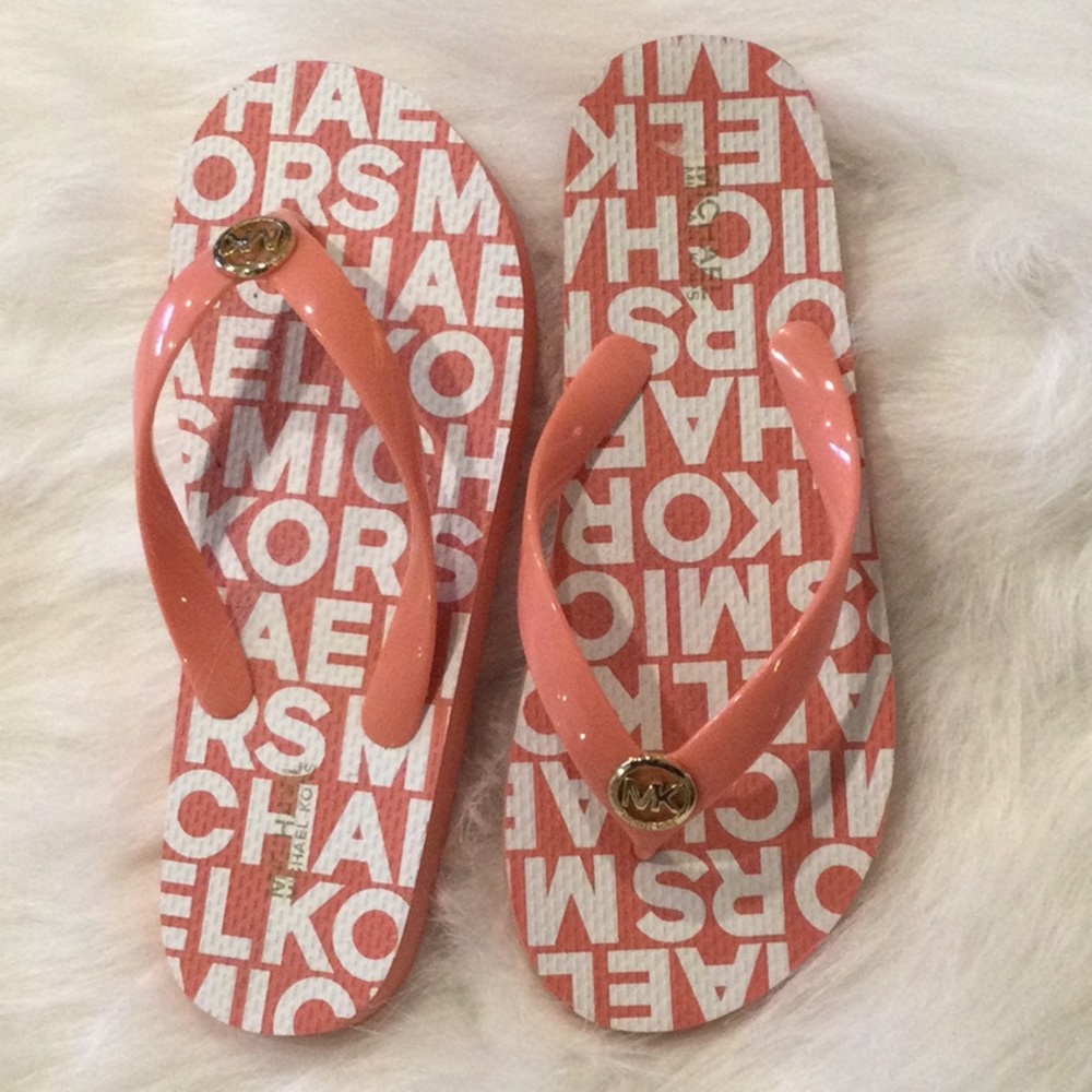 MK Logo Flipflops